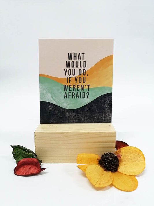 Afraid - Card