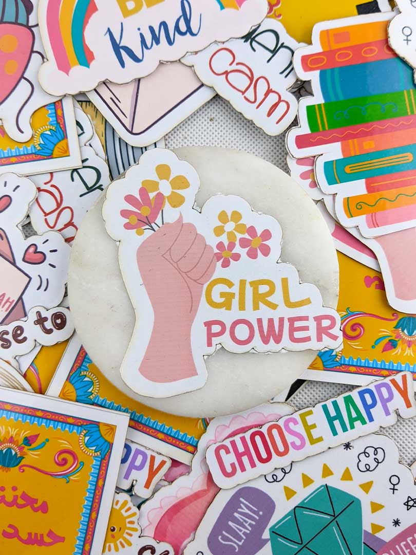 Girl Power Sticker