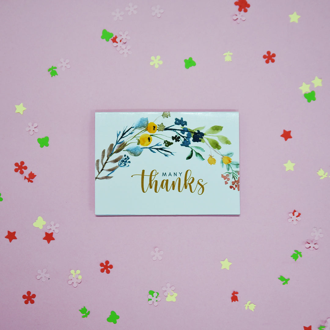 Many Thanks Greeting Card