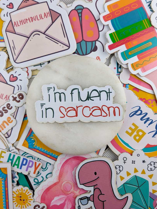 Sarcasm Sticker